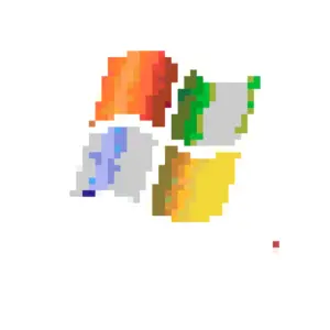 Windows XP Logo نمط خرز دمج (طباعة مجانية)