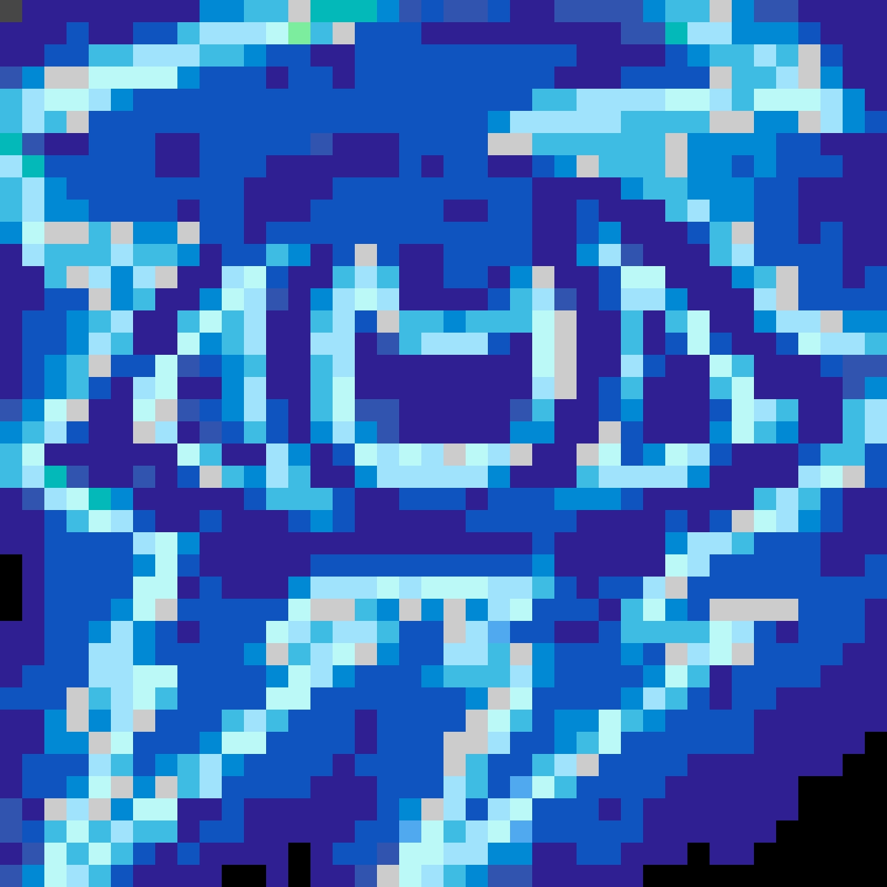 WoW Mage Intellect Buff fuse bead pattern