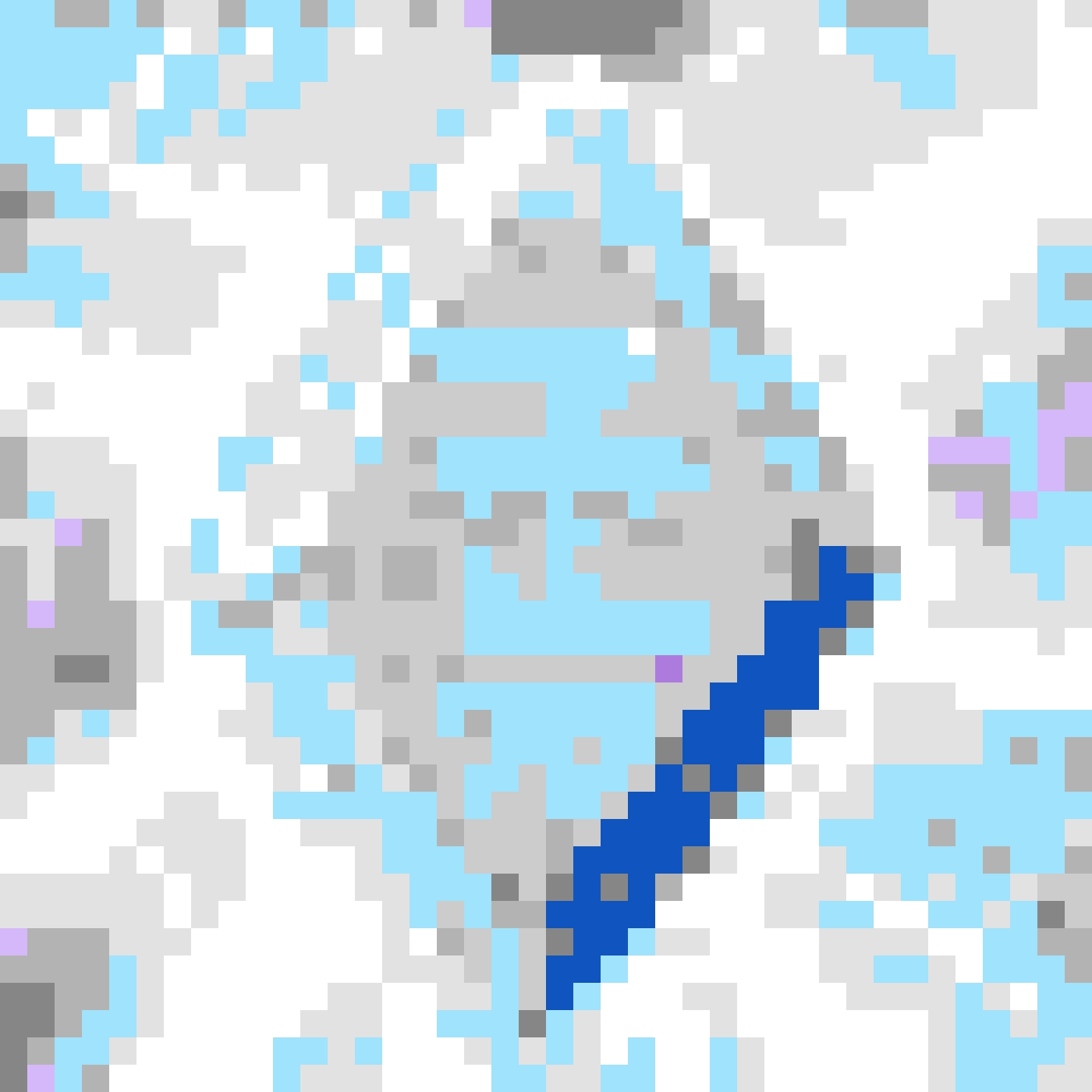 WoW Priest Stamina Buff fuse bead pattern