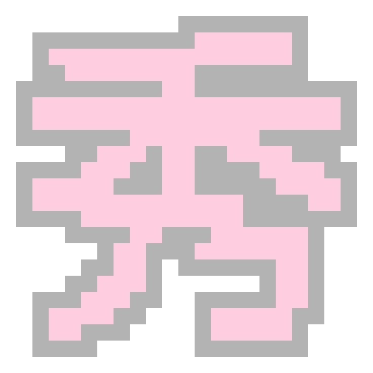 Xiu Character fuse bead pattern