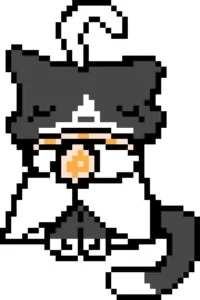 Yangmi Cat アイロンビーズ図案（無料プリント）