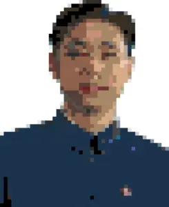 Young Beader Cartoon Patrón de Cuentas de Fusión (Imprimible Gratis)