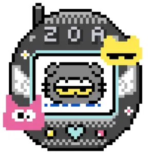 Zoa Tamagotchi Fuse Bead Pattern (Free Printable)