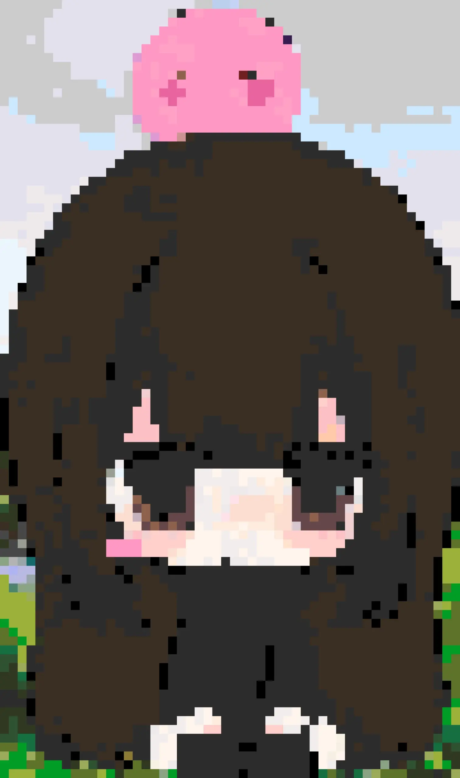 Zoria Portrait fuse bead pattern